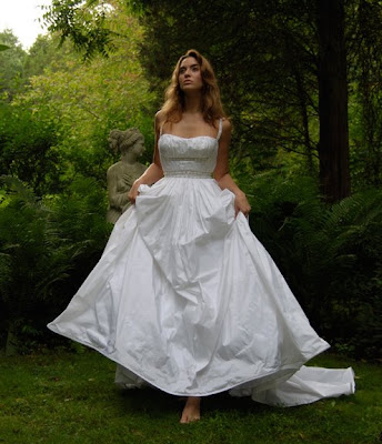 Silk Taffeta Bridal Gowns