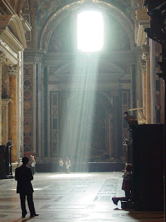 confession in Saint Peter's Basilica