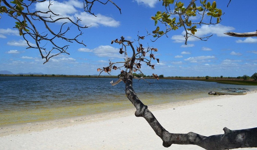 Lago Caracaranã - Normandia, Roraima, foto: Emily Costa/G1 RR