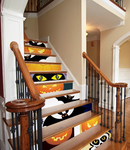 Be Different Act Normal Halloween  Stairs 