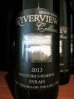 Riverview Cellars Salvatore's Reserve Syrah 2013 (89 pts)