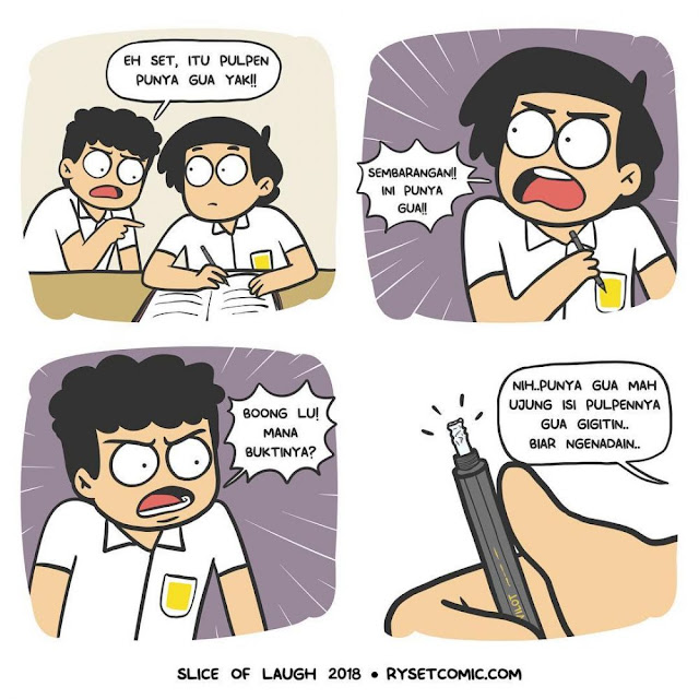 10 Komik Strip Lucu Kehidupan Anak