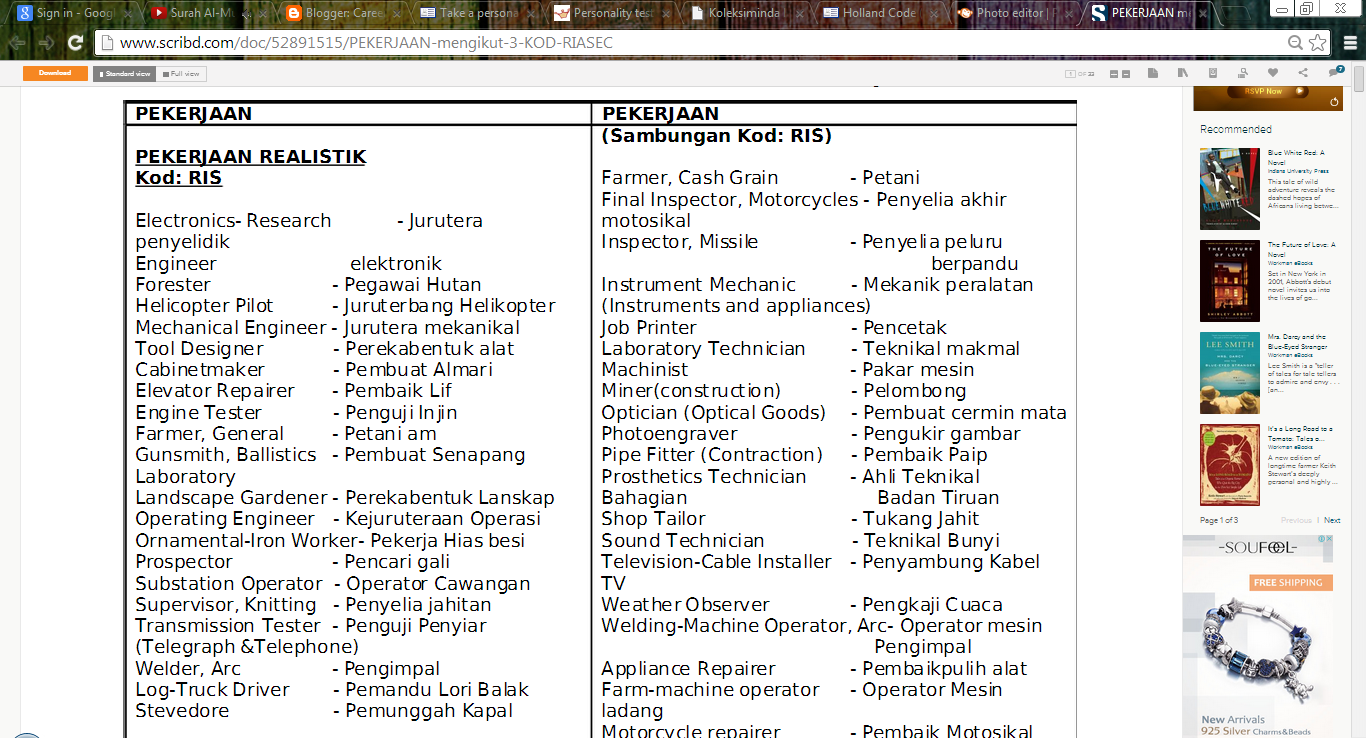 http://www.scribd.com/doc/52891515/PEKERJAAN-mengikut-3-KOD-RIASEC