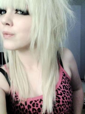 hairstyle 2011 for girl. New 2011 Blonde Emo Girl Hairstyles - funny and hot pictures