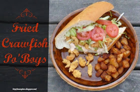 Fried Crawfish Po'Boy w/ Cajun Power Mayo | Ms. enPlace