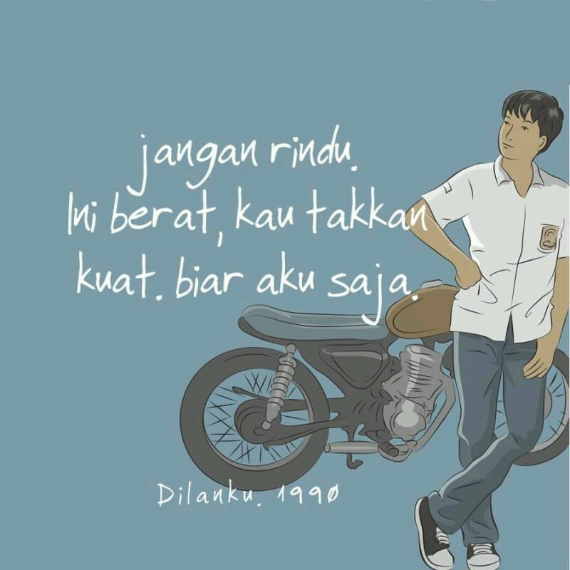 Kata Kata Romantis Dalam Film Dilan 1990 - Kata Bijak 