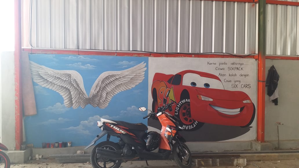 Contoh Lukisan Mural Kanak Kanak Terbaru