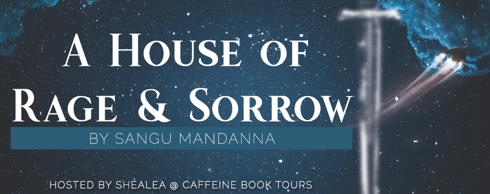 A House of Rage and Sorrow by Sangu Mandanna Blog Tour Banner