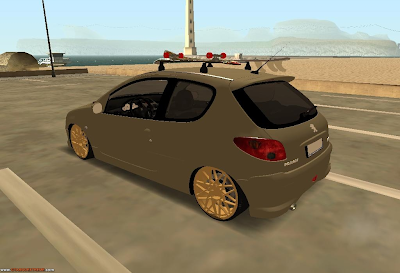 Peugeot 206 Shark Edit Para GTA San Andreas