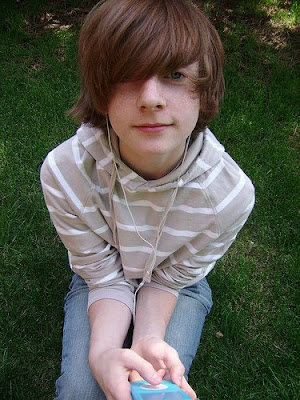 Teen boy hairstyle with long bangs men fashion hairstyle Cute Haircut for 
