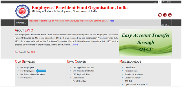 link aadhaar Card to EPFO and UAN account