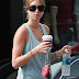 Whitney Port: LA coffee run 7/25