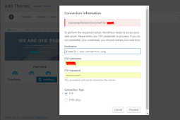 Cara Menghilangkan Login FTP saat Upload Theme atau Plugin di Wordpress