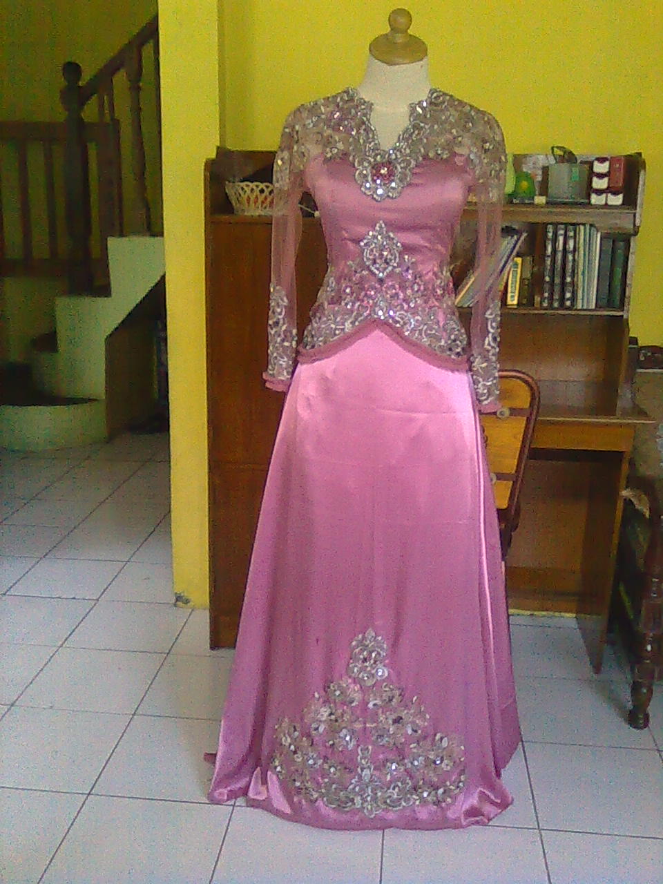 Design Model Khusus Gaun Mewah Gaun Malam Party Dress Baju 