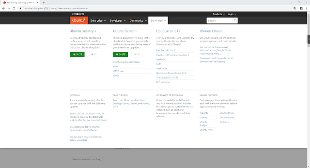https://www.ubuntu.com/#download - 2019.01