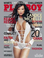 wwe diva candice michelle playboy cover