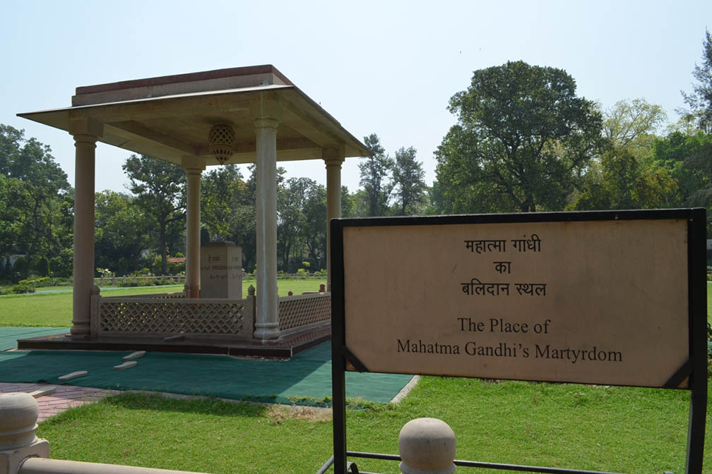 When & where was Gandhiji shot dead