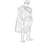 #6 Superman Coloring Page