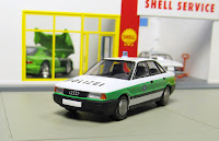 LV-N114a Audi 80 tomica limited vintage polizei police