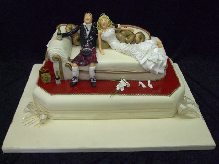 ... piece of wedding cake which was placed inside a wedding cake favor box