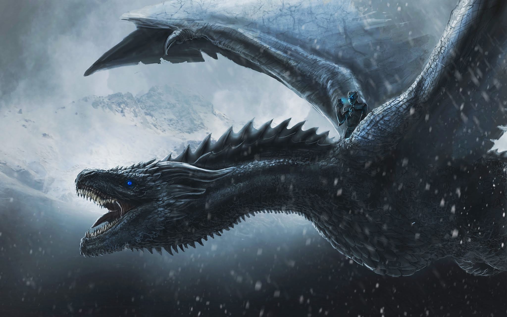 Night King Dragon Game Of Thrones