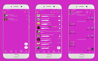 Pink 13 Theme For YOWhatsApp & Fouad WhatsApp By Leidiane