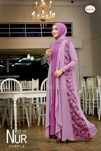 Dress cantik mewah ga musiman Nur Nanbels