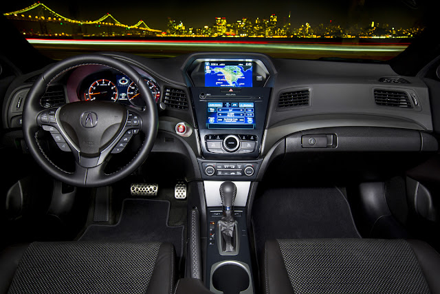 Interior view of 2016 Acura ILX Tech Plus A-Spec