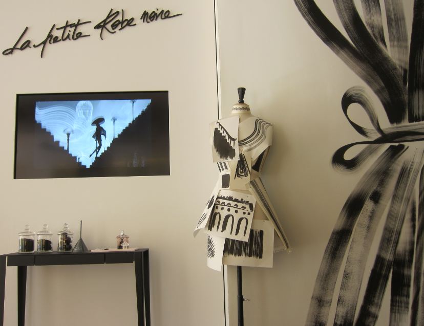 The special La Petite Robe Noire exhibition by graphic designers ...