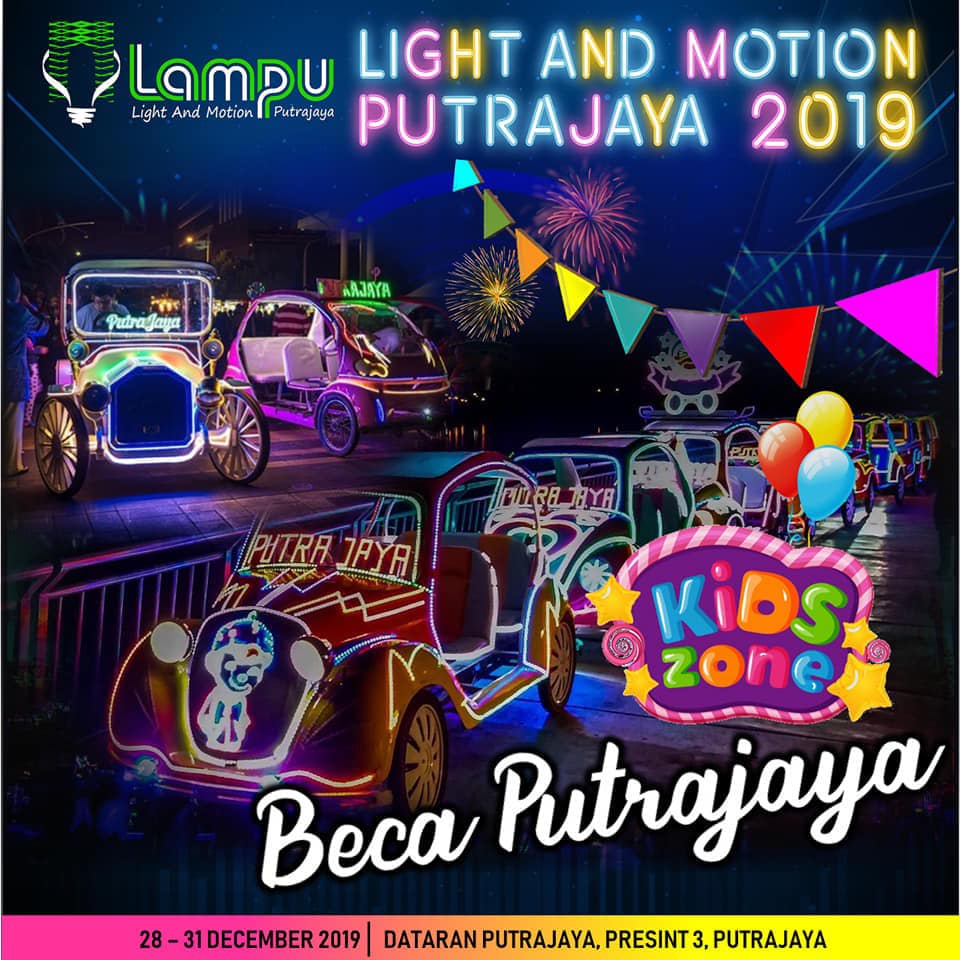 lampu light and motion putrajaya 2019