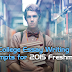 College Essay Writing Prompts for 2015 Freshman