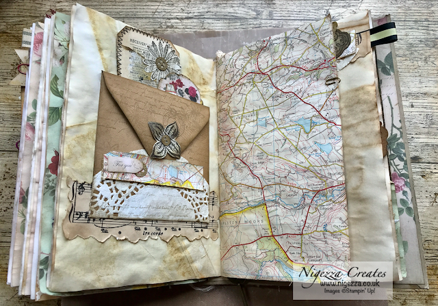 Nigezza Creates My First Junk Journal: Envelope Page Pocket