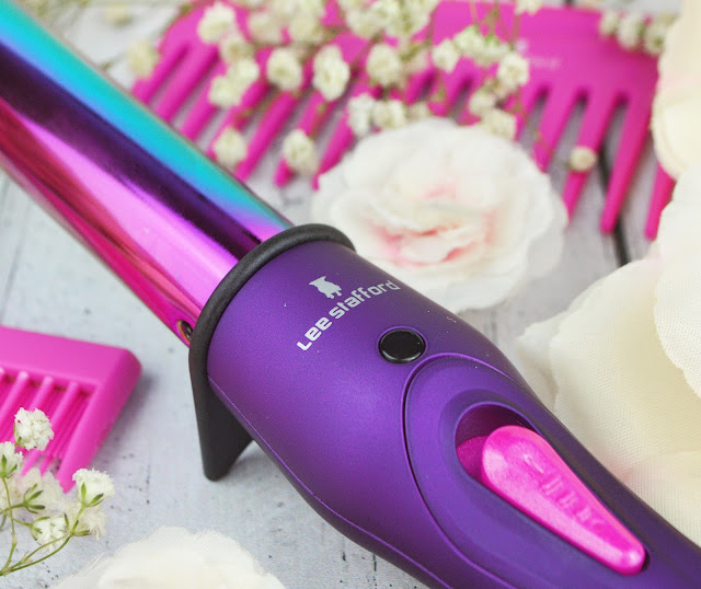 Lee Stafford Rainbow Shine Curling Wand Review, Lovelaughslipstick Blog