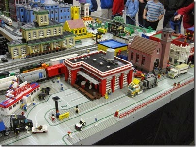 IMG_0170 Greater Portland Lego Railroaders Layout at the Great Train Expo in Portland, Oregon on February 16, 2008