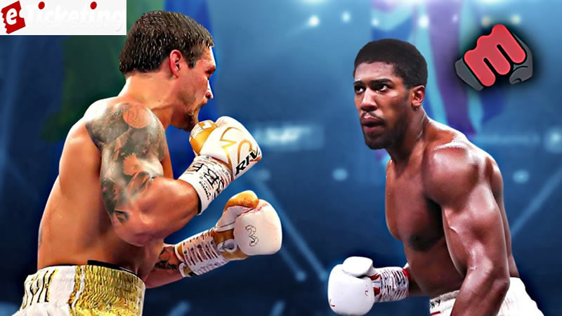 Anthony Joshua vs Oleksandr Usyk tickets on sale from today