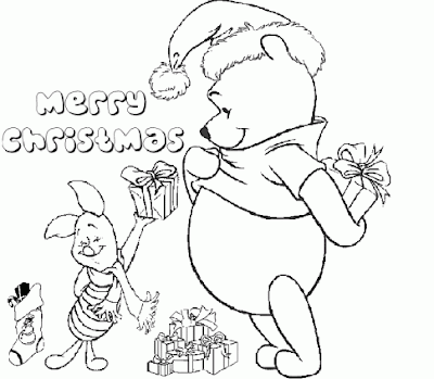 Coloring Pages Merry Christmas 