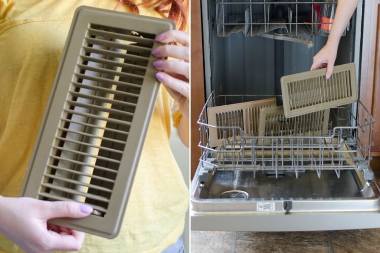 10 Genius Tips To Deep Clean Your House - Vent Covers