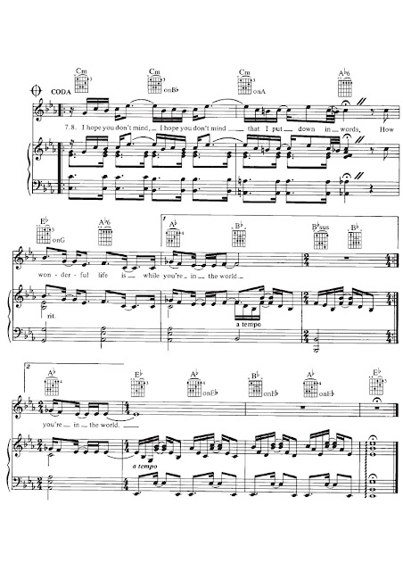 Partitura Piano Elton John