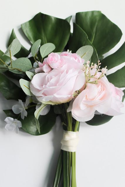 Easy DIY Bridesmaid Wedding Bouquet with Fake Flowers You'll Love | City of Creative Dreams