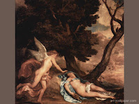 Cupid and Psyche Wallpaper