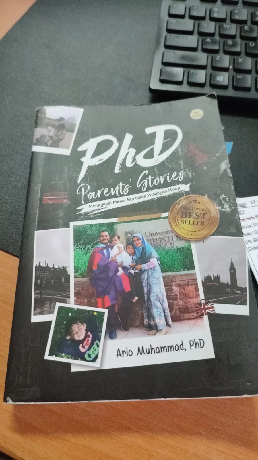 buku PhD Parens Stories karya Aryo Muhammad, PhD