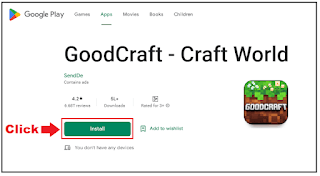 GoodCraft app for PC