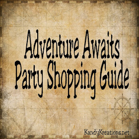 Go on a party adventure with these fun decorations for a Summer adventure, a graduation adventure, a birthday adventure, or any fun party theme. You'll find lots of decorations, party ideas, and fun to decorate an Adventure Awaits party.