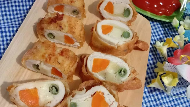 Resep Chicken Roll / Ayam Gulung