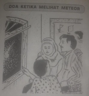 doa ketika melihat meteor