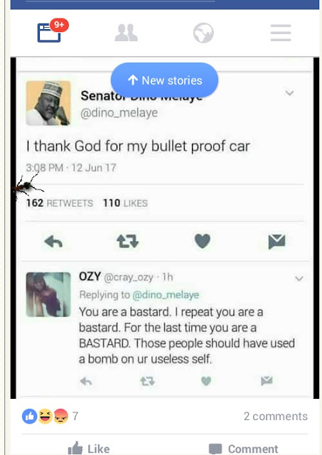 Assassination attempt: Dino Melaye attacked for praising his bulletproof car.