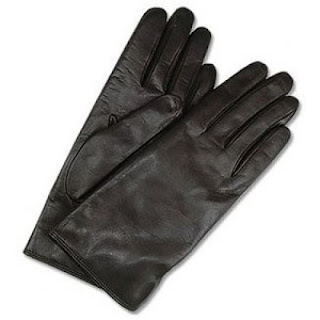 ladies gloves, Thomas Jefferson, black gloves