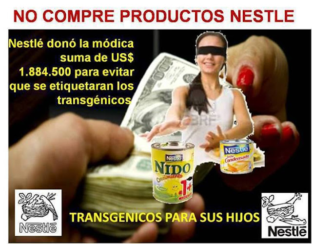 Resultado de imagen de Como Nestlé manipula y engaña para vender sus basuras