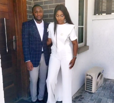 Lilian Esoro and Husband Ubi Franklin wed at Ikoyi Registry4