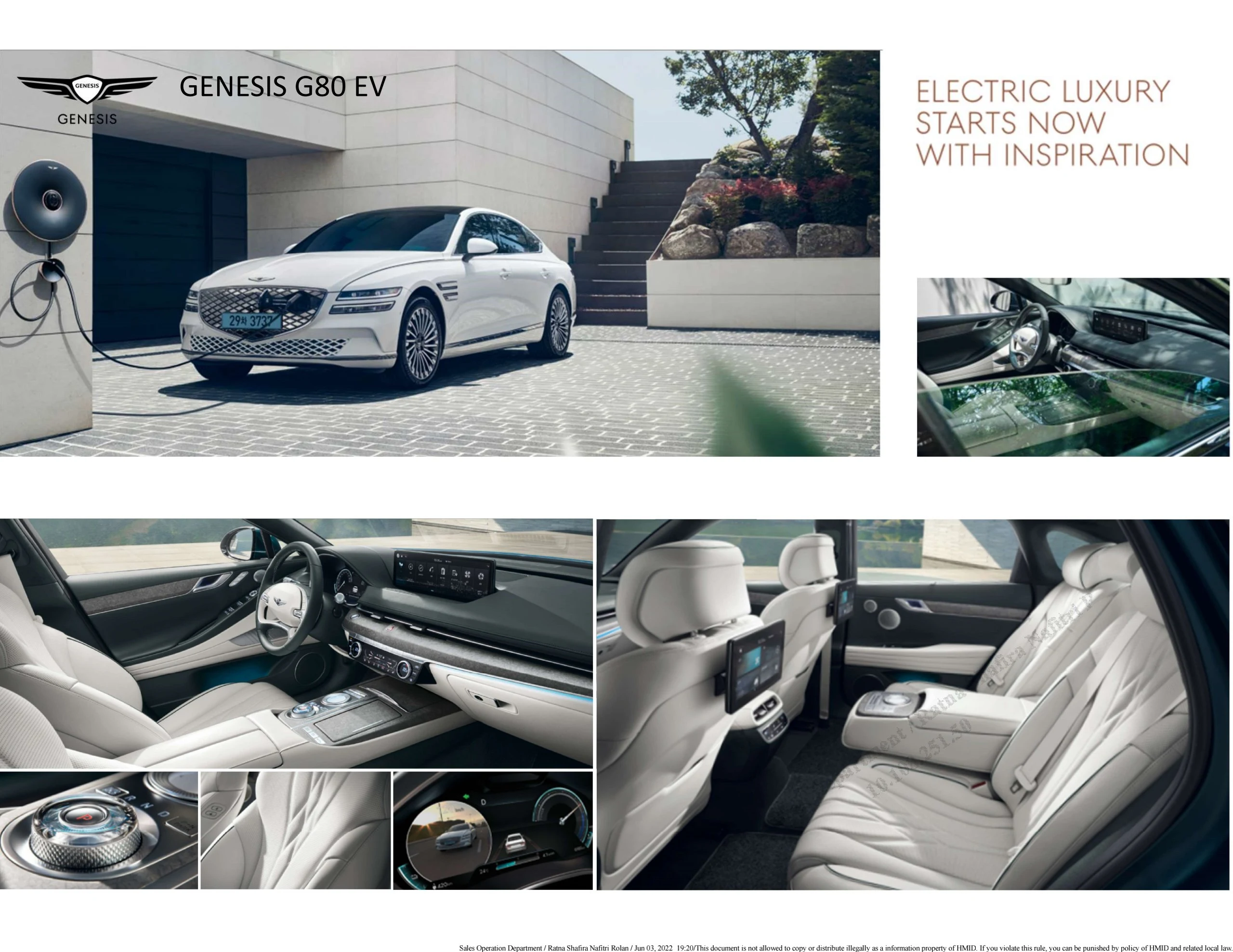 GENESIS G80 EV | SALES TELP/WA.0812-1266-8022